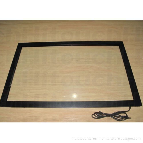 42 Inch Infrared Touch Frames With Glass Ht-ir-ts32 For 42’’ Lcd / Led / Plasma Under Win7